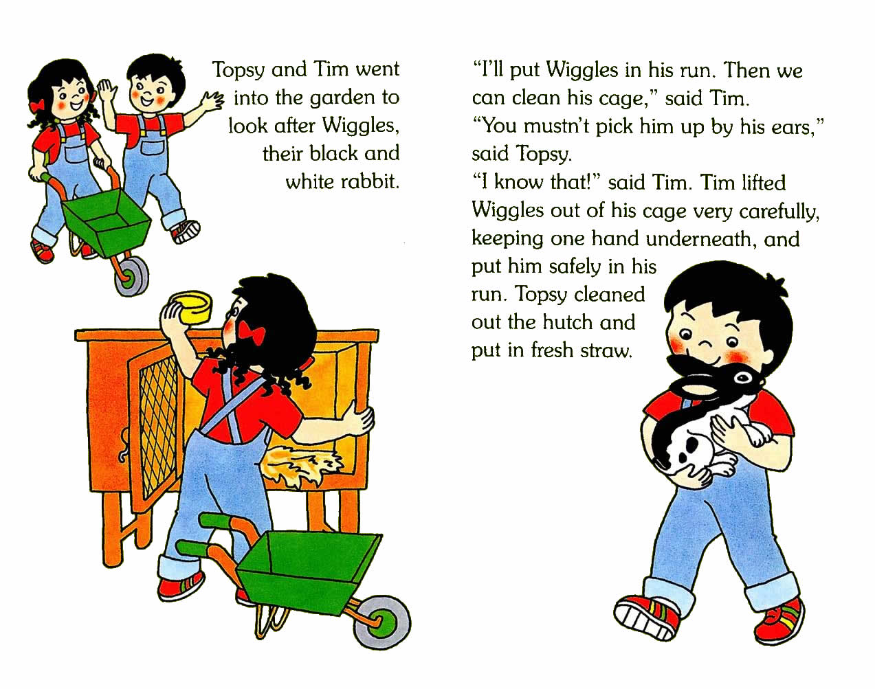 Ladybird - Topsy Tim Books - Look After Their Pets (08),绘本,绘本故事,绘本阅读,故事书,童书,图画书,课外阅读